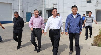 內蒙古自治區黨委常委、常務副主席馬學軍蒞臨公司指導工作